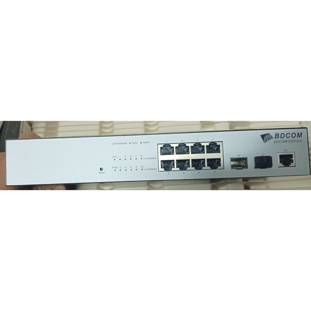 BDCOM S2510-C-AC adalah switch Ethernet