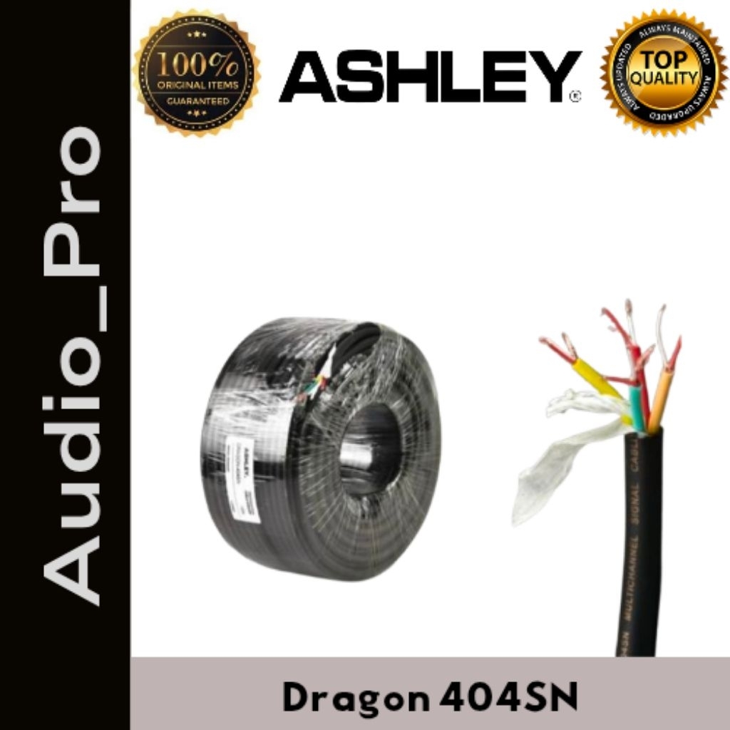 Ashley Kabel Audio Snake Kabel Isi 4 Dragon-404SN 4 Channel | Harga Per meter