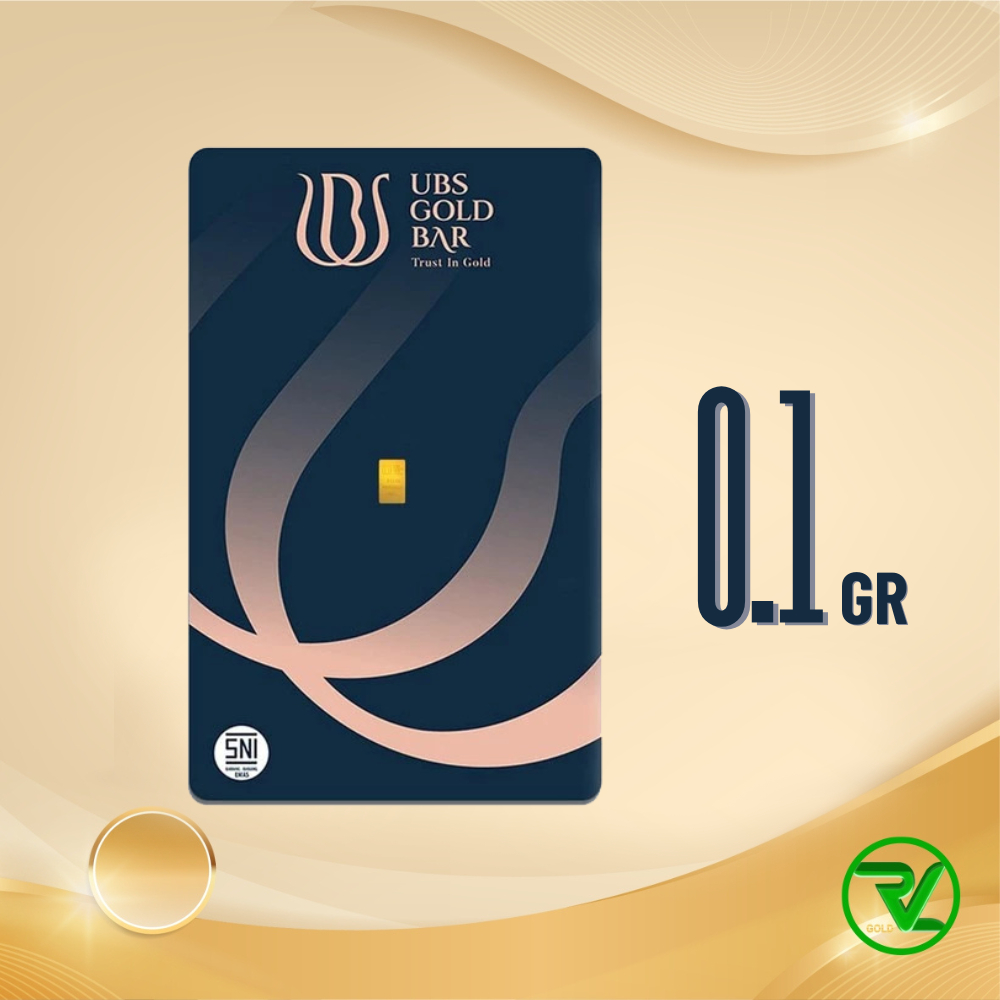 Rvl Gold Logam Mulia Ubs ( Lm ) 0.1gr 0.1 Gram