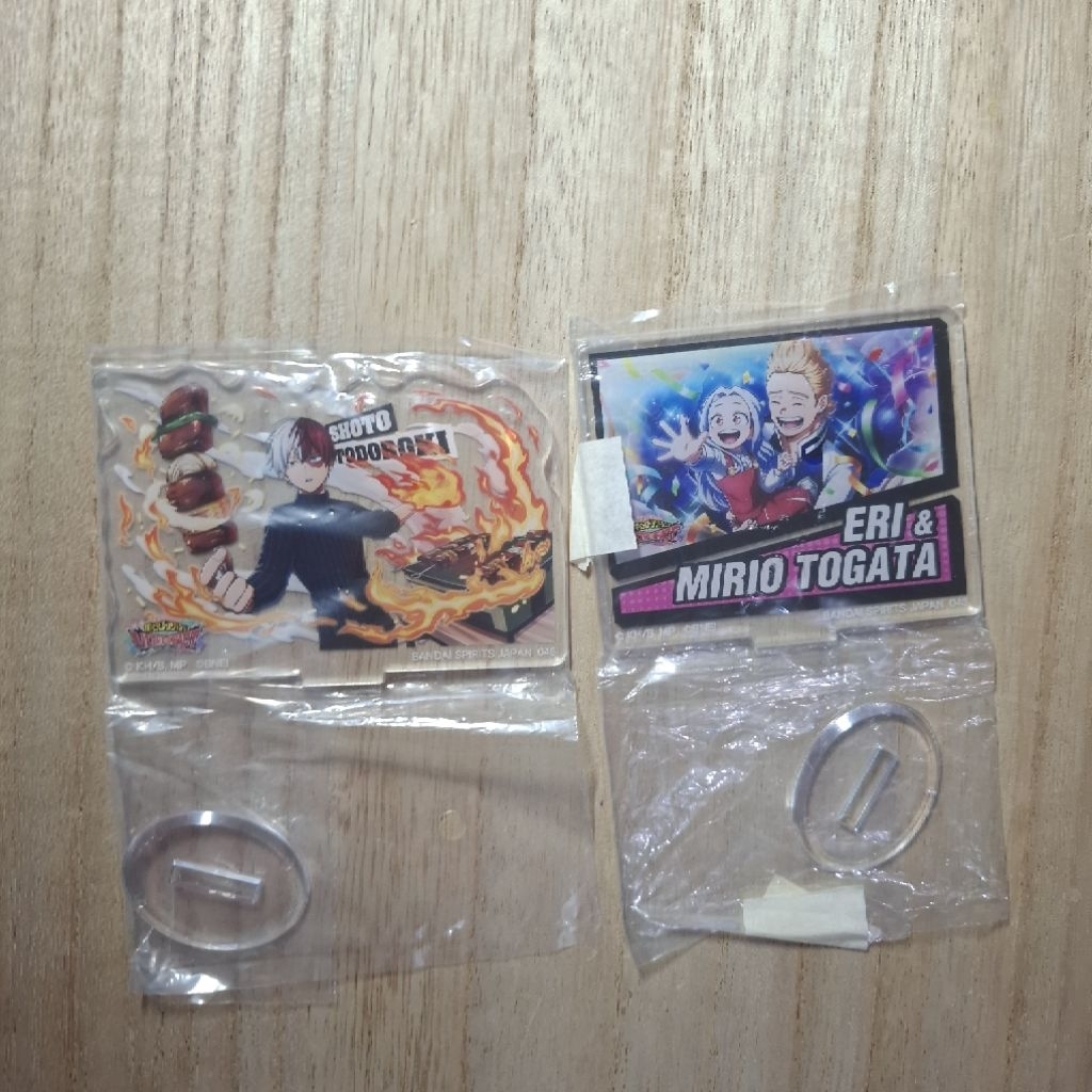 MHA Kuji Todoroki Shoto & Eri dan Mirio Akrilik Standee My hero academia