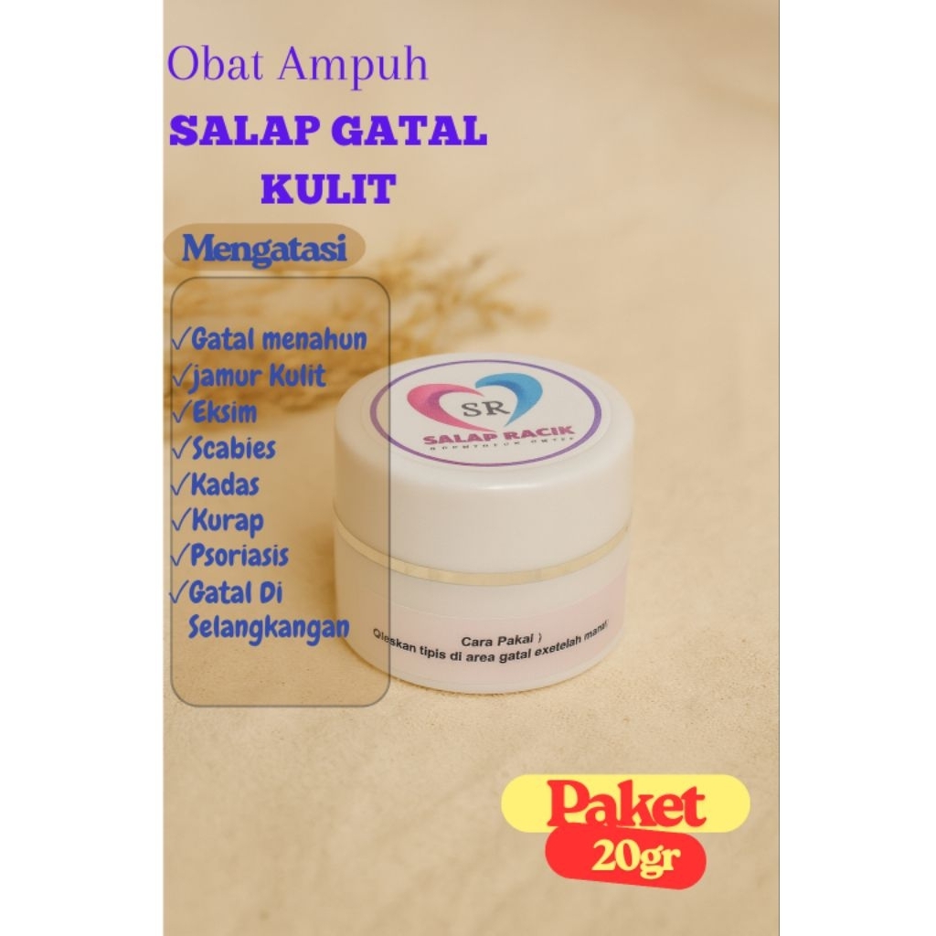 SALAP GATAL KULIT,Eksim,Jamur,Scabies,Kurap,Kadas,Psoriasis,Dermatitis,Gataldiselangkangan.