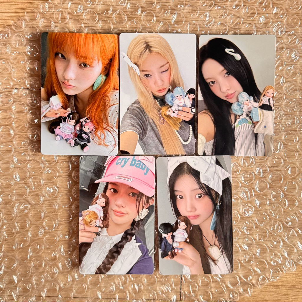 illit - 1st single album not cute anymore little mimi ver photocard pc only moka minju wonhee iroha 