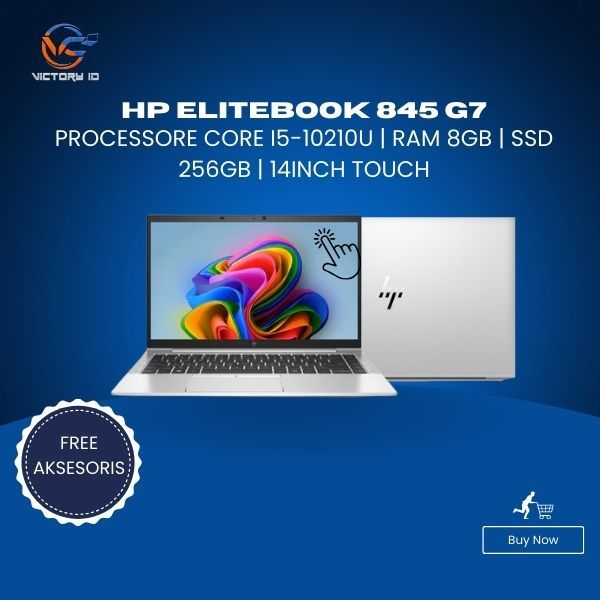 HP ELITEBOOK 840 G7 TOUCH SILVER I5 GEN 10 ULTRABOOK