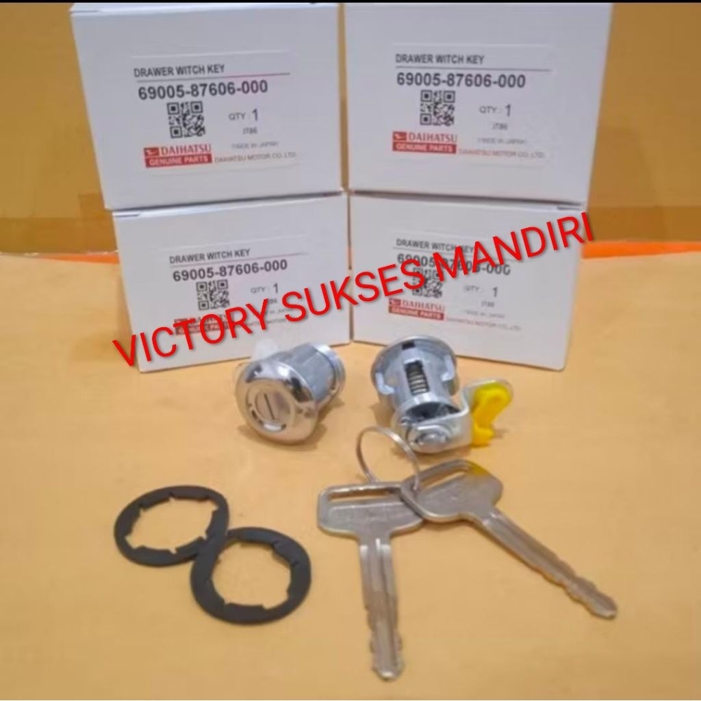 DOOR KEY SET KUNCI PINTU SET DAIHATSU TAFT GT F70 HILINE ROCKY FEROZA TARUNA