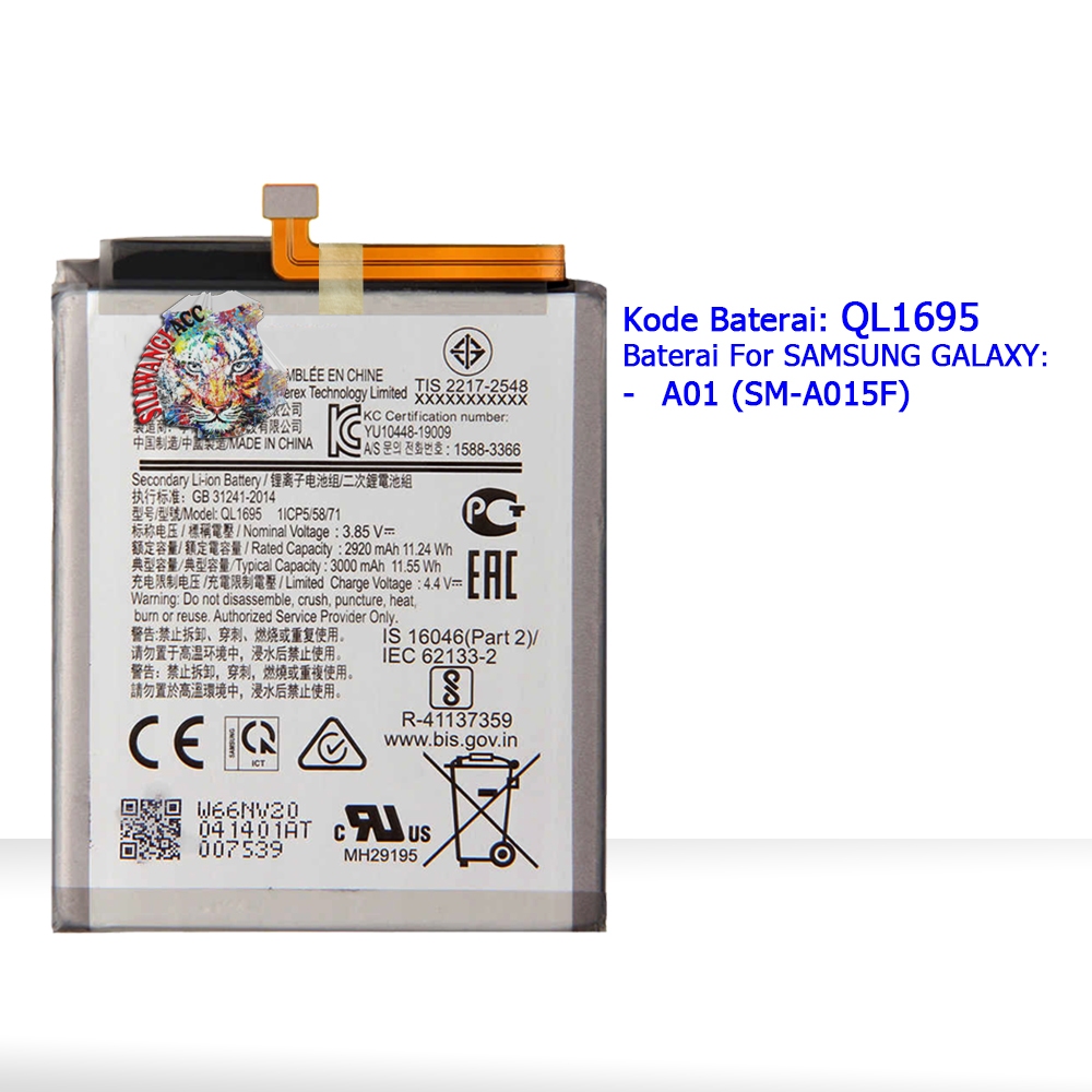 Baterai Samsung A01 A01 Core Original QL1695