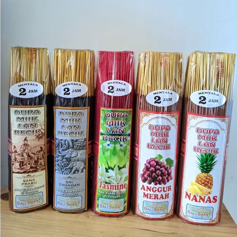 Dupa Bali Shanti/Cap Becik Dupa Miik Lan Becik Menyala 2 jam