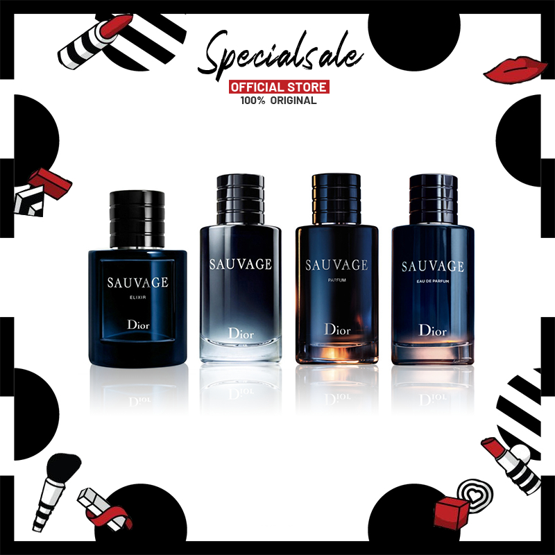 DIOR SAUVAGE EDP 100ML/DIOR SAUVAGE EDT 100ML/DIOR SAUVAGE PARFUM 100ML/DIOR SAUVAGE ELIXIR 60ML