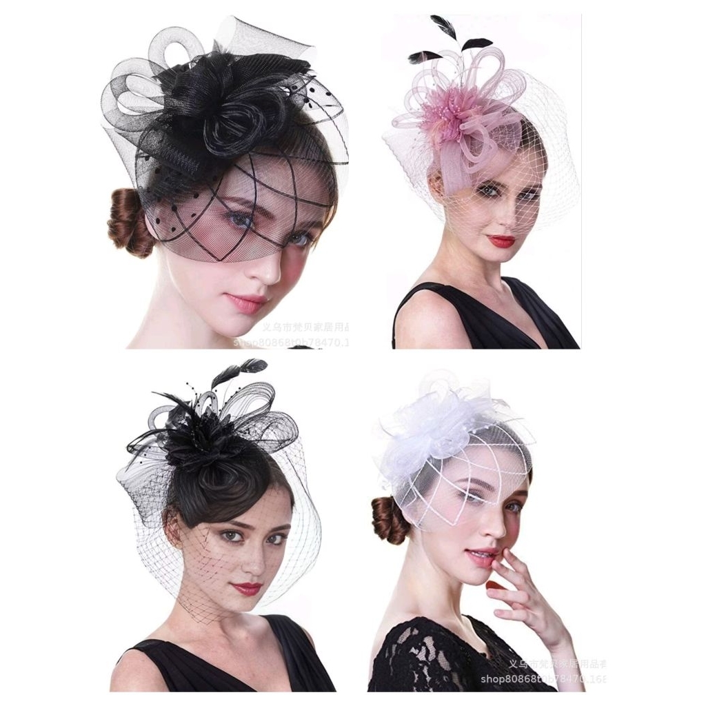 HAT TOPI FASCINATOR HEADPICE WANITA