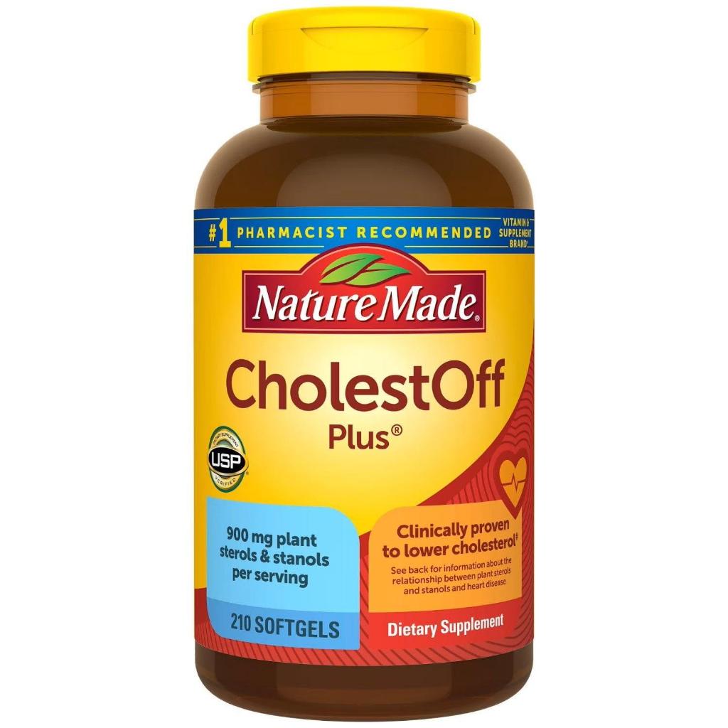 NATURE MADE CholestOff Plus for Heart Health - 210 Softgels