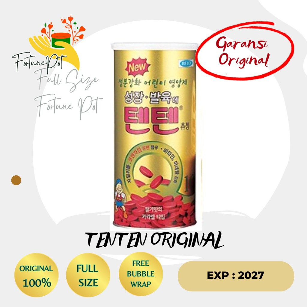[READY] TENTEN ORIGINAL - TENTEN VIT PENINGGI BADAN ISI 120 PCS