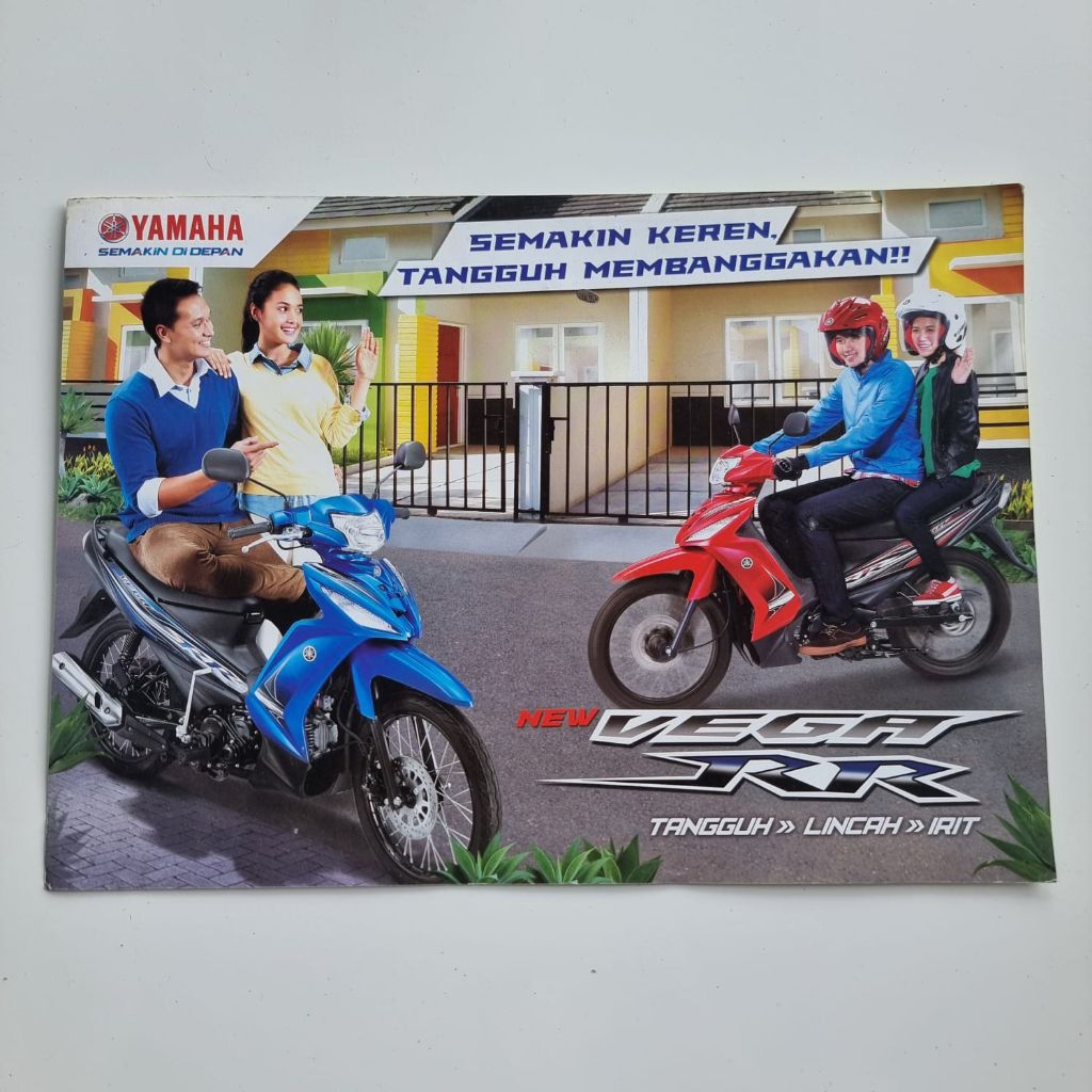 Poster Brosur Yamaha Vega RR New