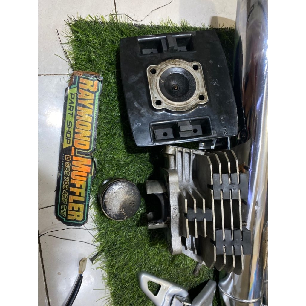 blok boring rx king Y1 Y2 os 25 original no ob padat set dengan head