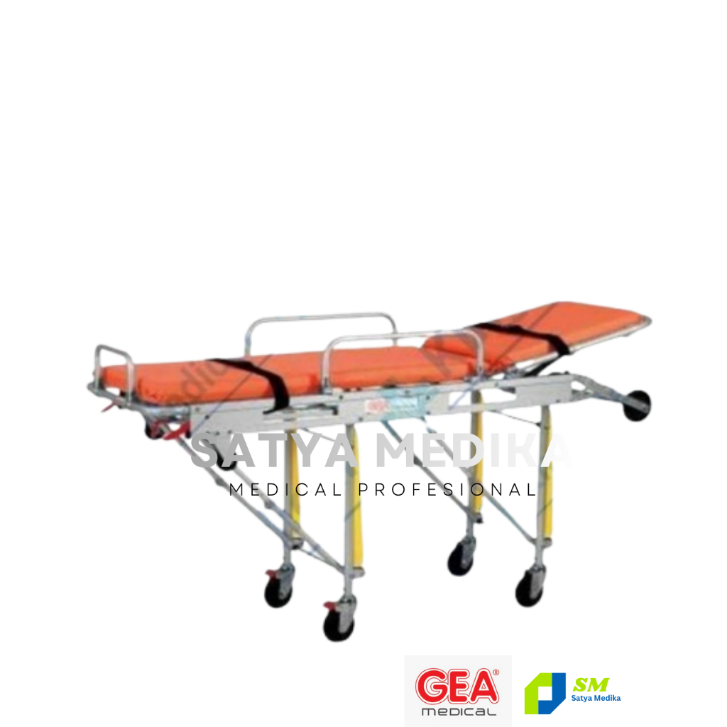 Stretcher Ambulance GEA YDC-3B / YDC3B / GEA Emergency Strecher Ambulance Type YDC 3B (Orange)