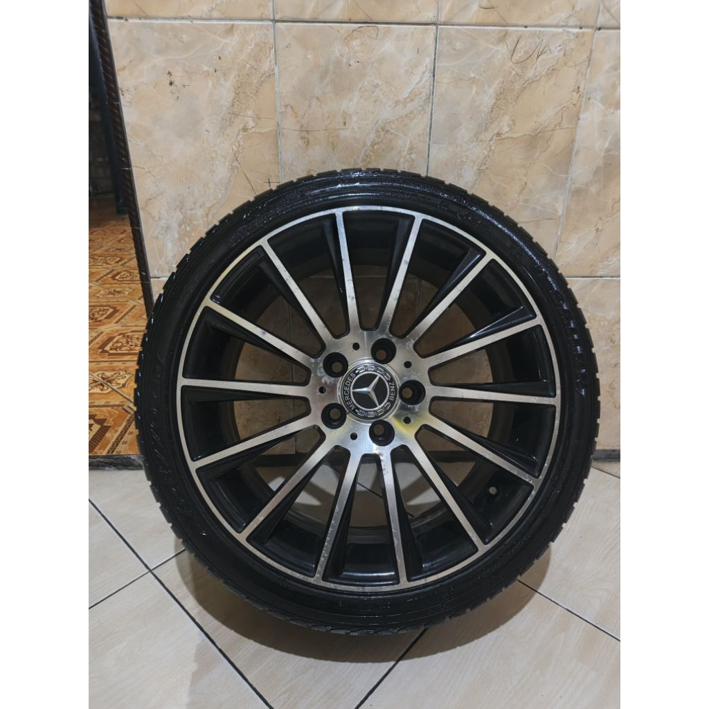 velg mercy ring 18 + ban 4 biji