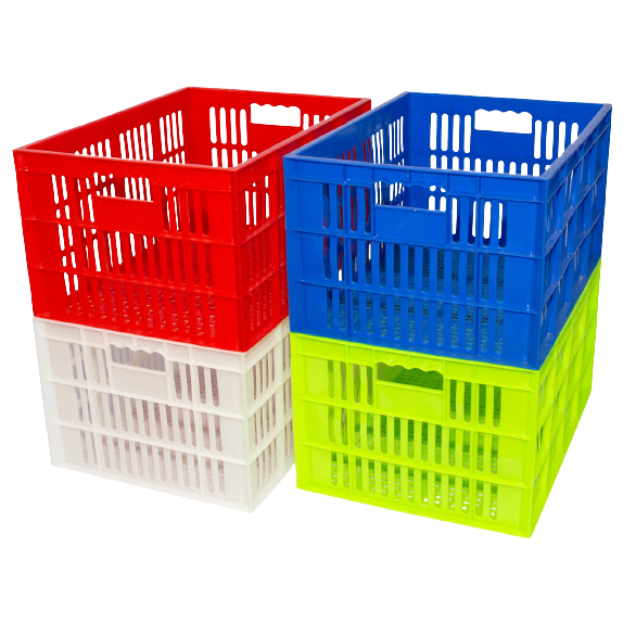 (KHUSUS INSTAN) Krat Piring Plastik 40L HD Ori Warna Random / Krat Piring Plastik