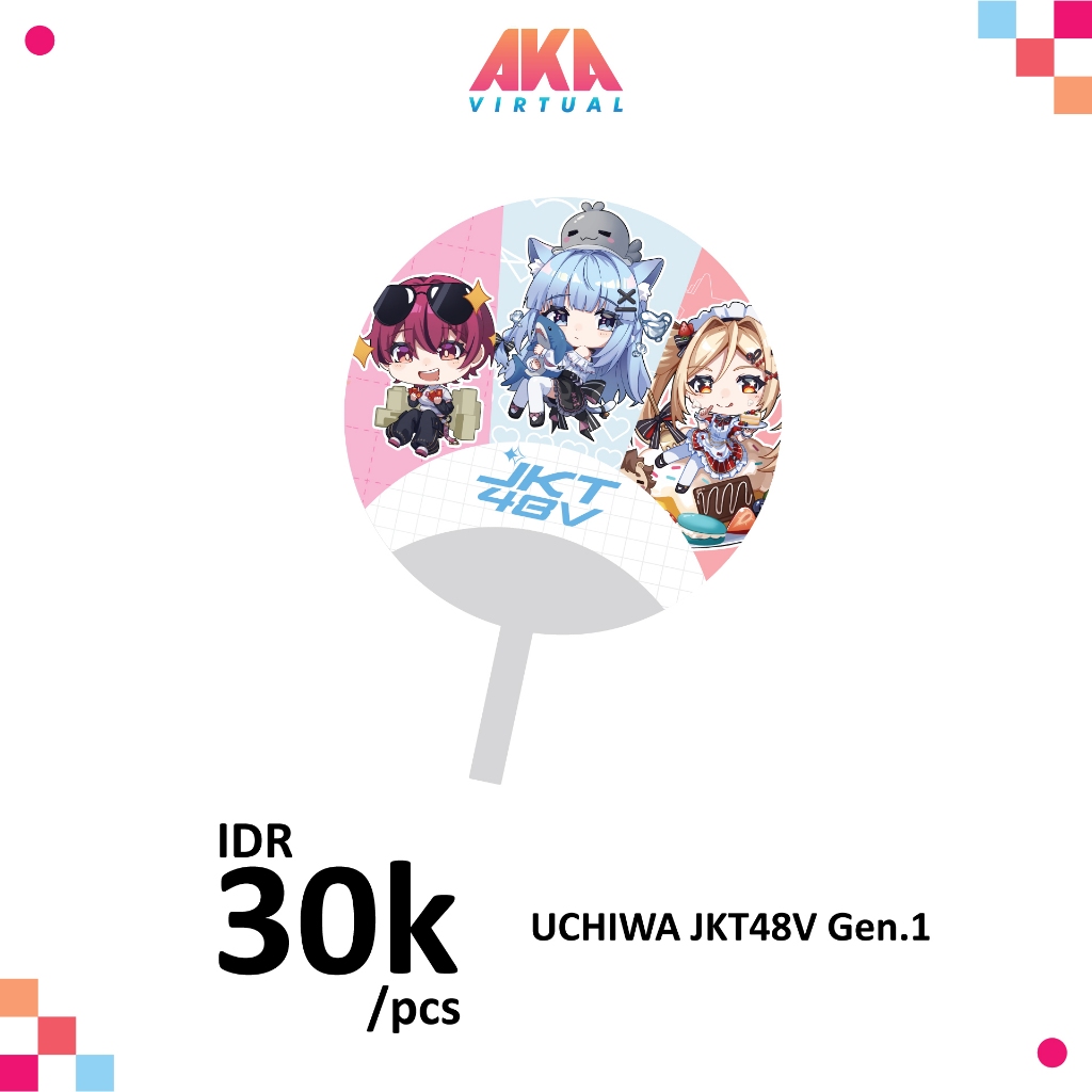 Kipas Tangan Uchiwa JKT48V Gen 1