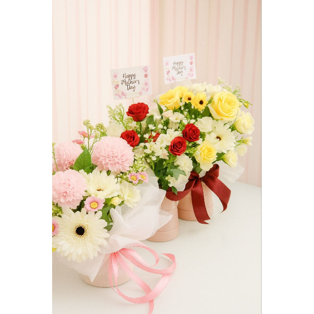 buket bunga mother day hari ibu atau buket untuk grand opening