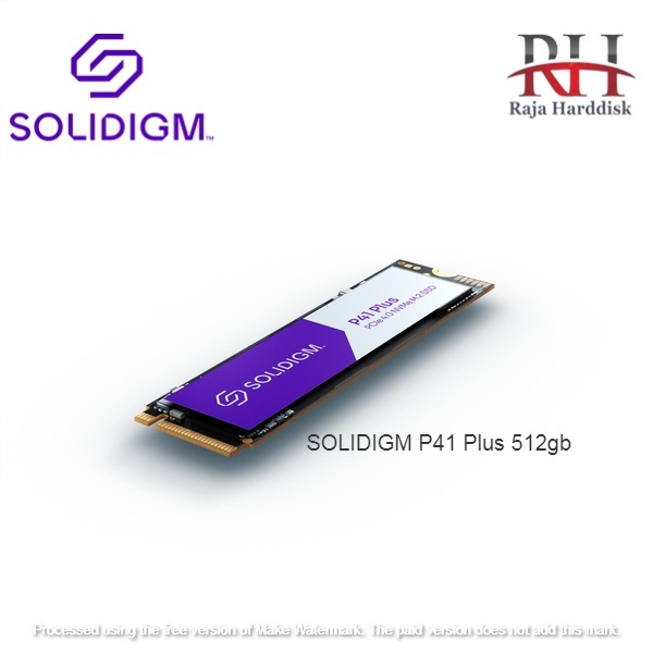 SSD Solidigm P41 Plus 512GB - NVMe PCIe Gen4 - SSD 512GB NVMe