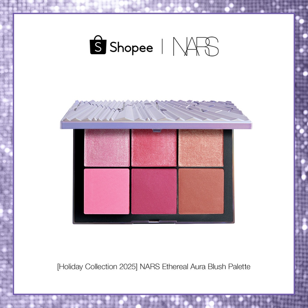 [Holiday Collection 2025] NARS Ethereal Aura Blush Palette - New Realm