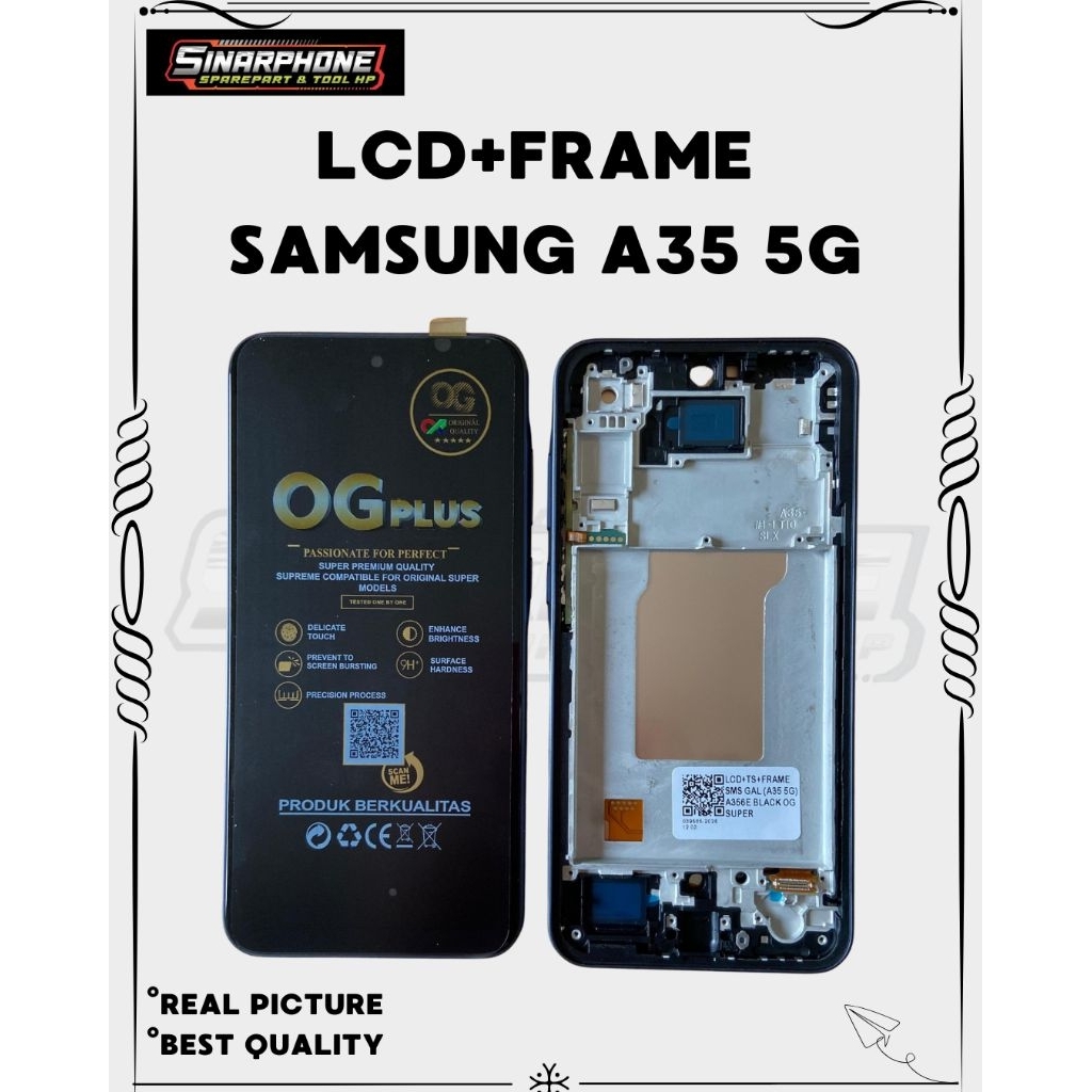 LCD+FRAME SAMSUNG A35 5G KUALITAS ORIGINAL