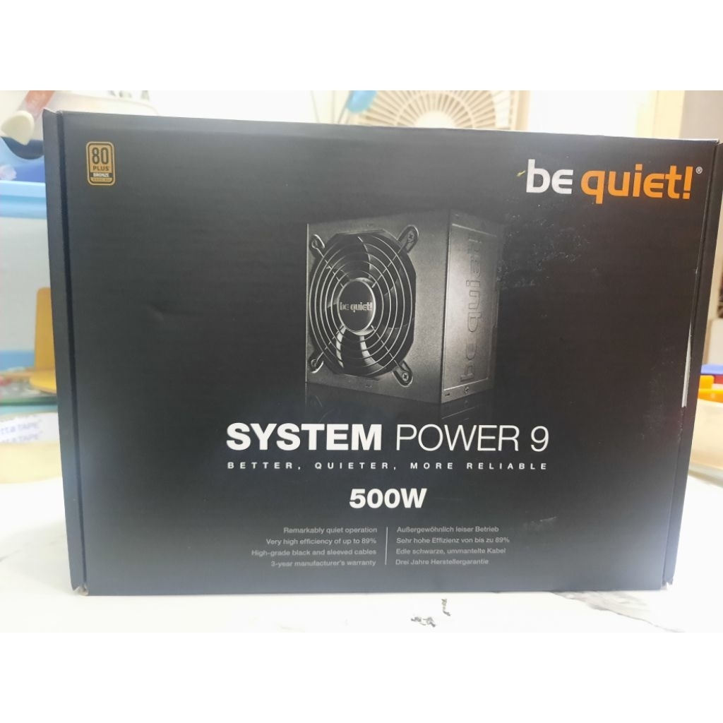 Be Quite System Power 9 500W
