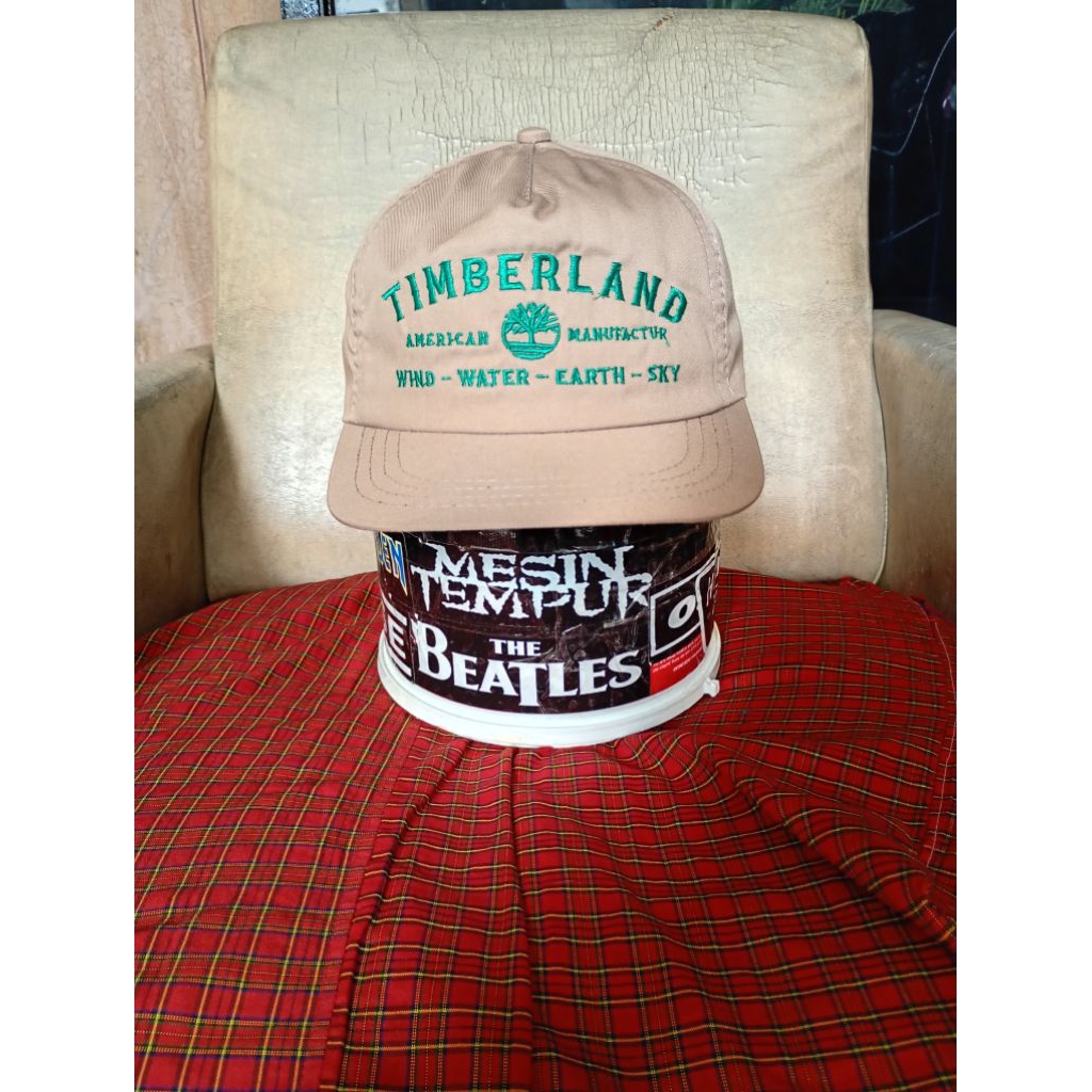 TIMBERLAND topi ropehat topi skena topi band topi skateboard "prelove" bekas si tampan.