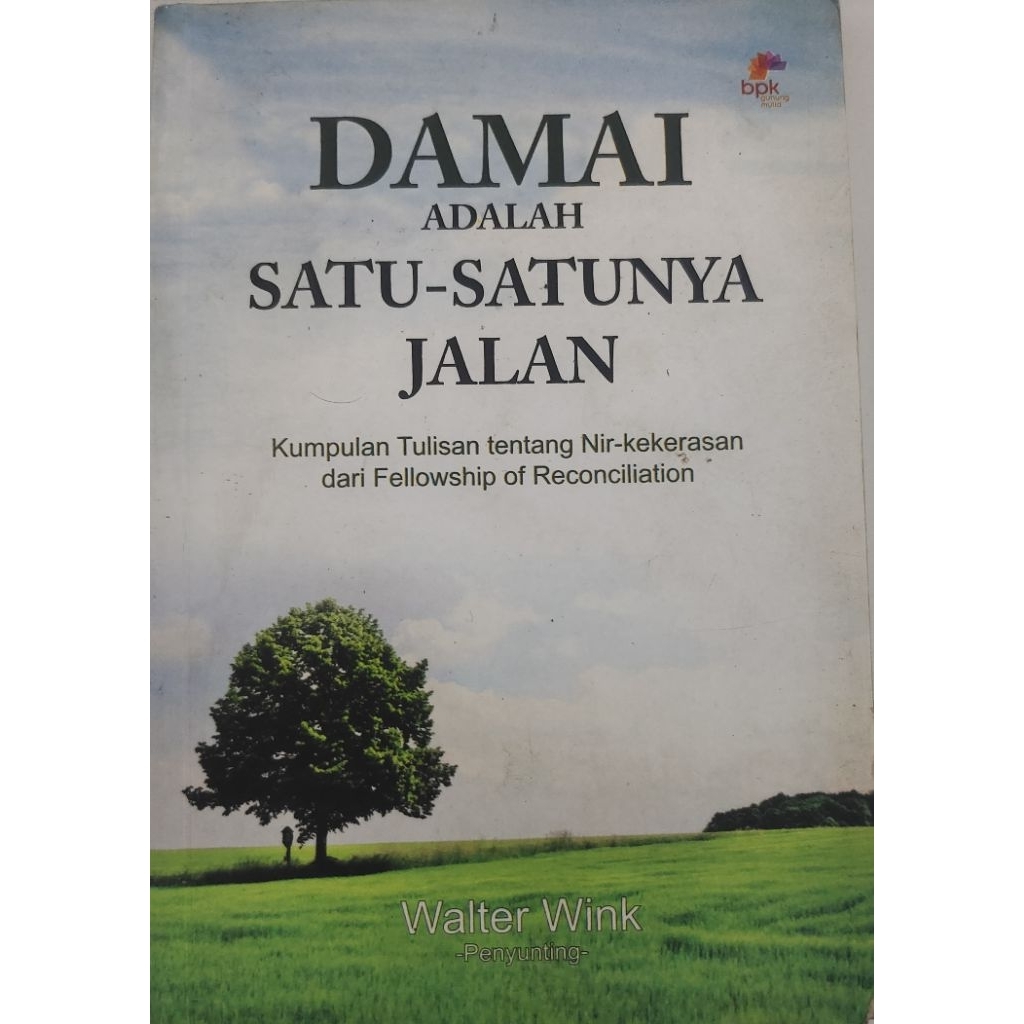 BUKU DAMAI ADALAH SATU SATUNYA JALAN BEKAS ORIGINAL