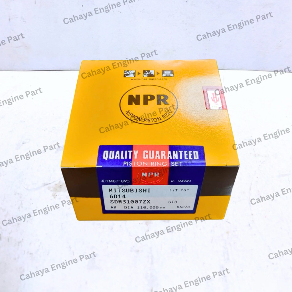 RING PISTON/RING SEHER SET NPR JEPANG MITSUBISHI 6D14