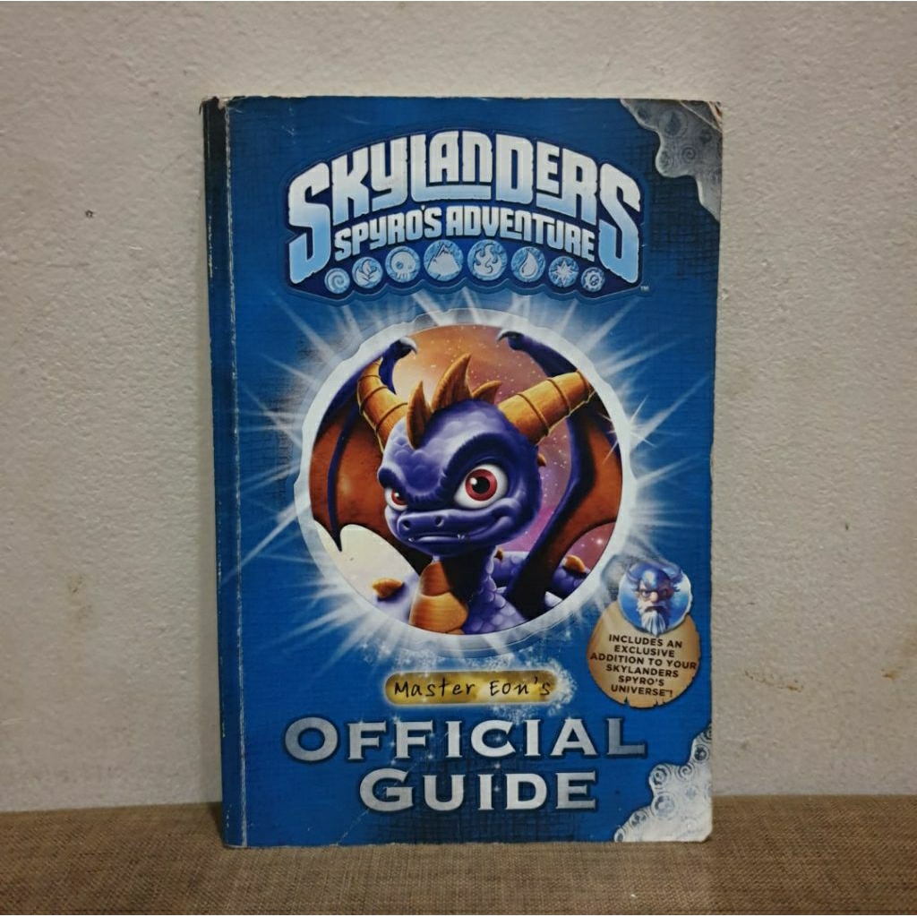 Buku Game Guide Import Skylanders Spyro's Adventure Official Guide