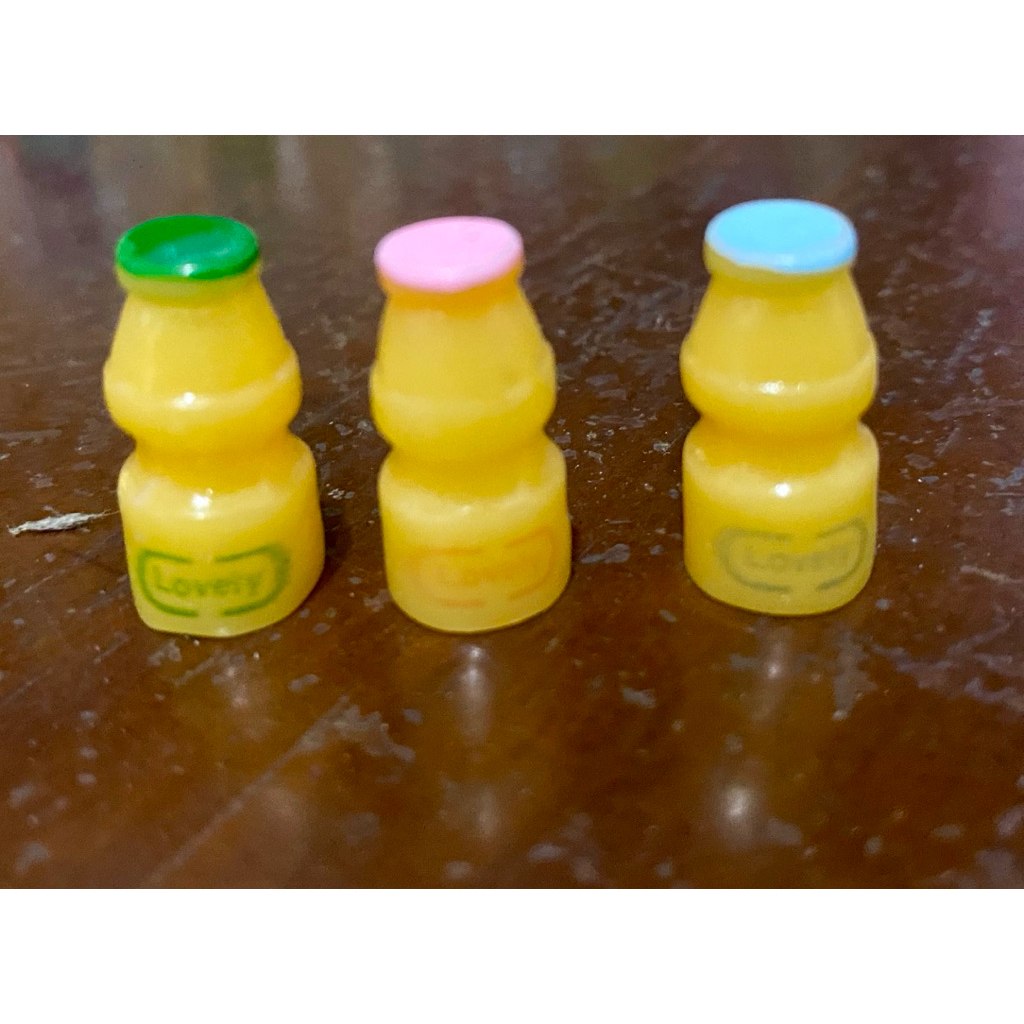 MAINAN MINIATUR MINUMAN YAKULT UNTUK ANAK PAUD / DIY / PAJANGAN LUCU