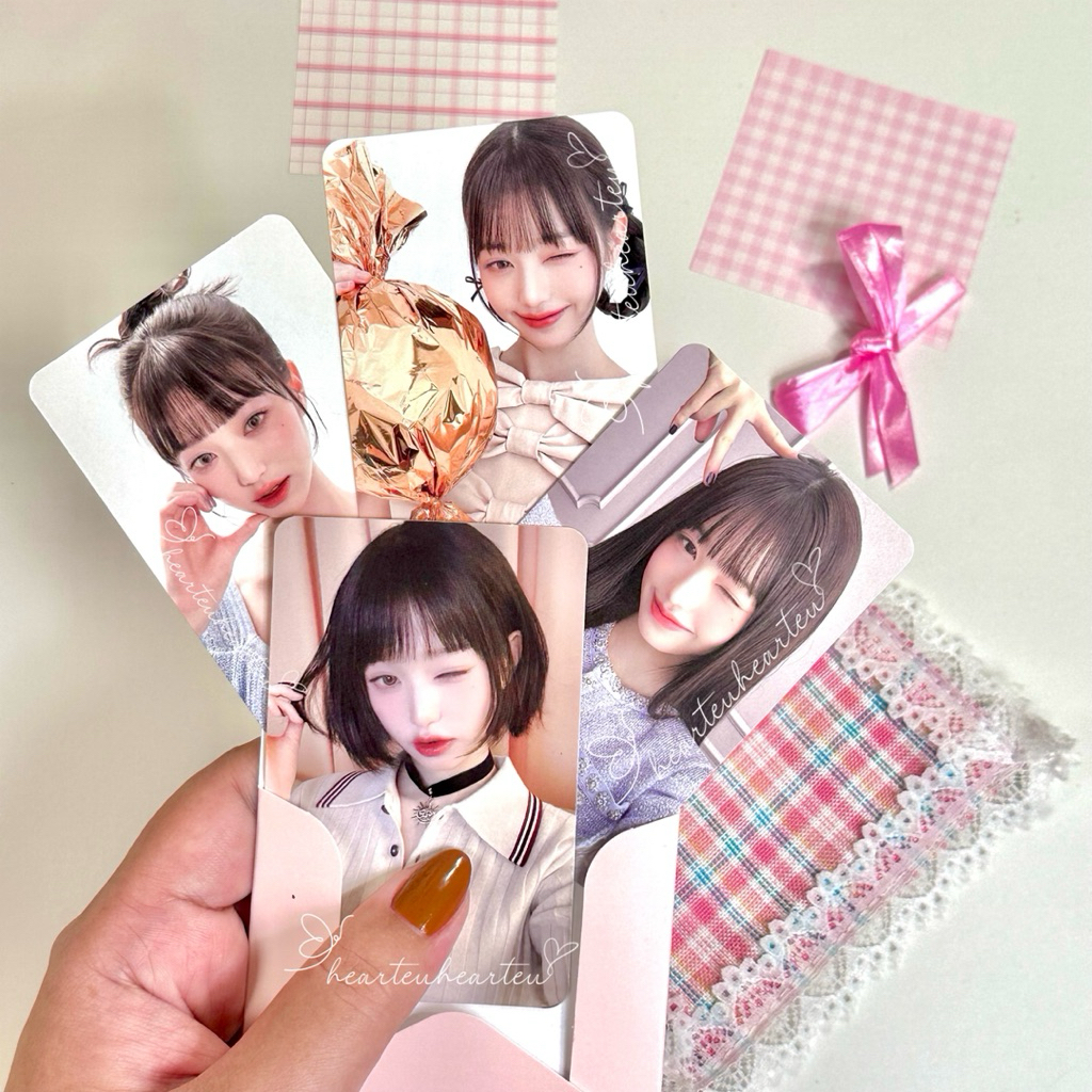 hearteuhearteu — [READY STOCK INA] [OFFICIAL] IVE Jang Wonyoung x Hapa Kristin round 5.0 Brand Colla