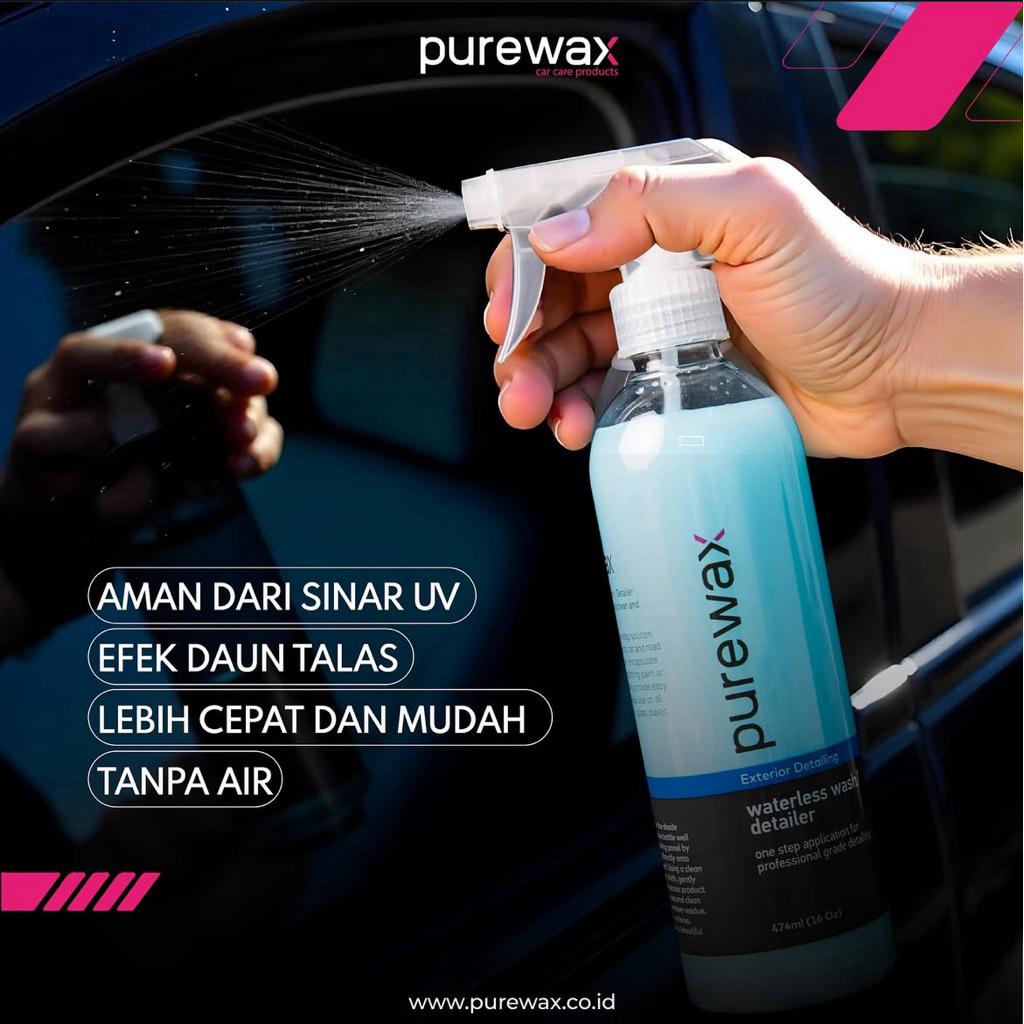 PUREWAX – WATERLESS CAR WASH & DETAILER