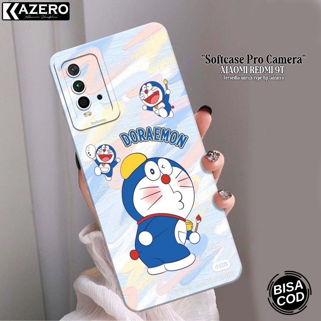 Softcase XIAOMI REDMI 9T Fashion Case Kartun Case Hp XIAOMI REDMI 9T Silikon Pro Camera Kesing XIAOM