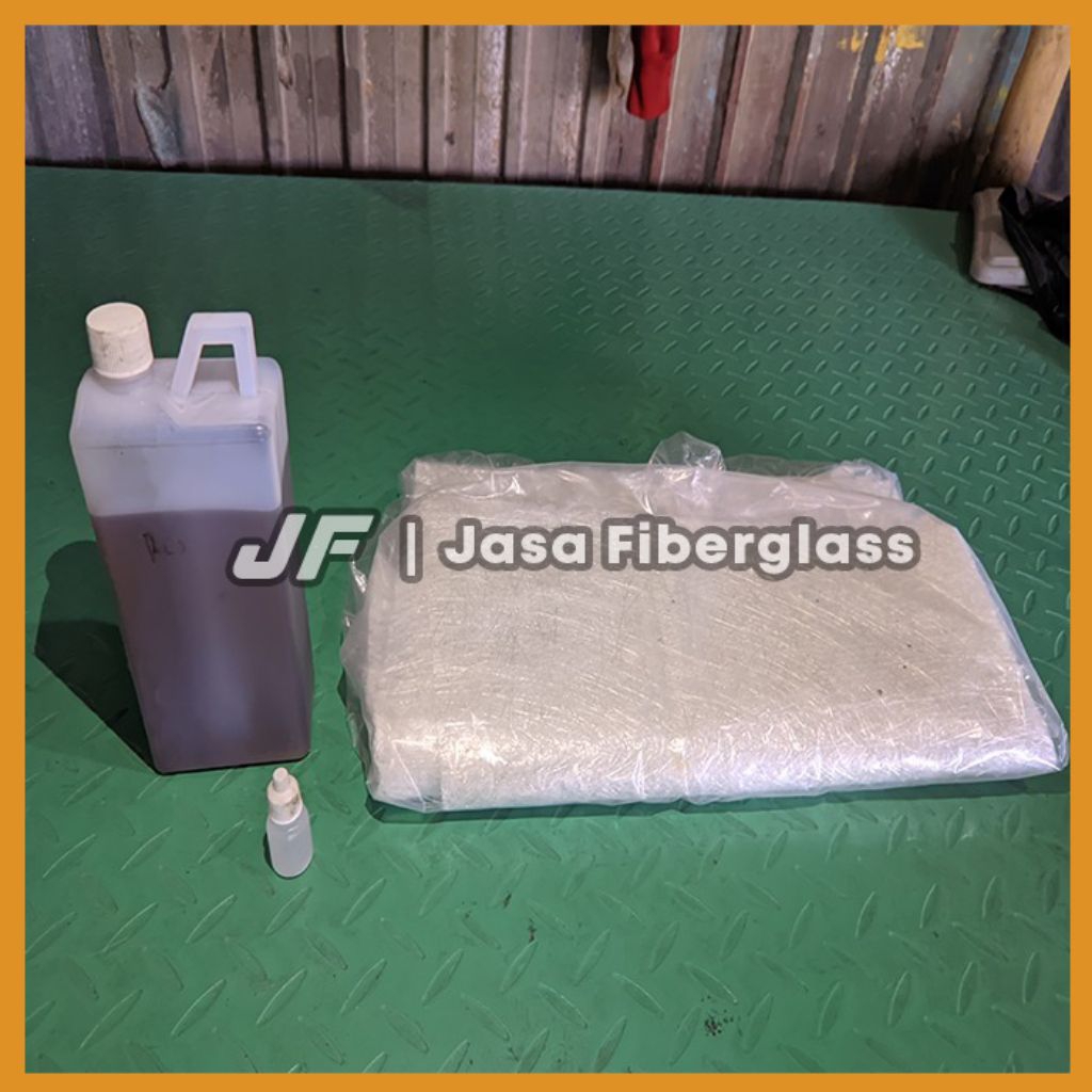 Paket Resin , Serat Fiber/Matt & Katalis