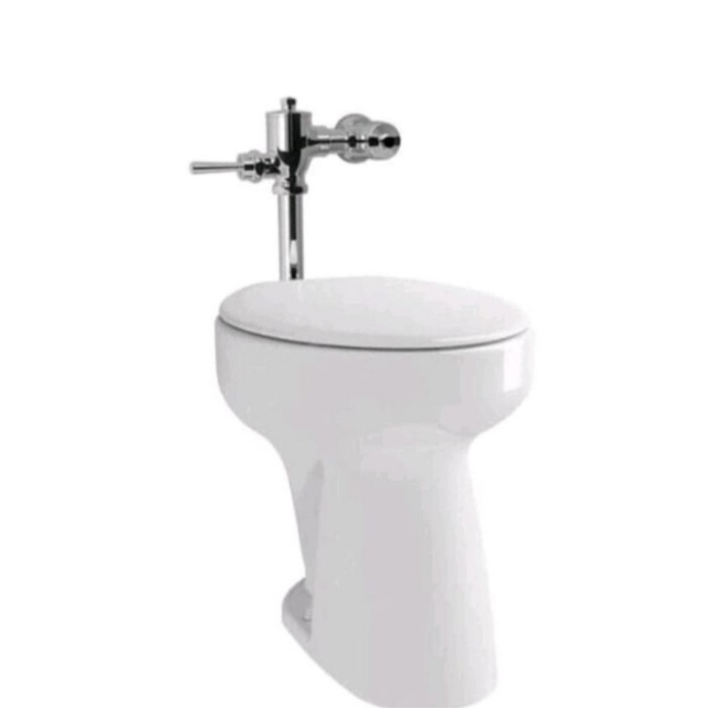 CLOSET DUDUK TOTO C51 / Model Push Valefe TOTO komplit sett