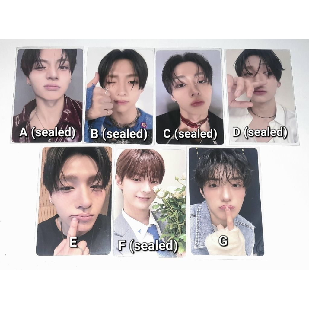 Photocard Boys 2 Planet B2P After Journey Shanghai Beijing ALD1 Alpha Drive One PC sangwon woojin sa