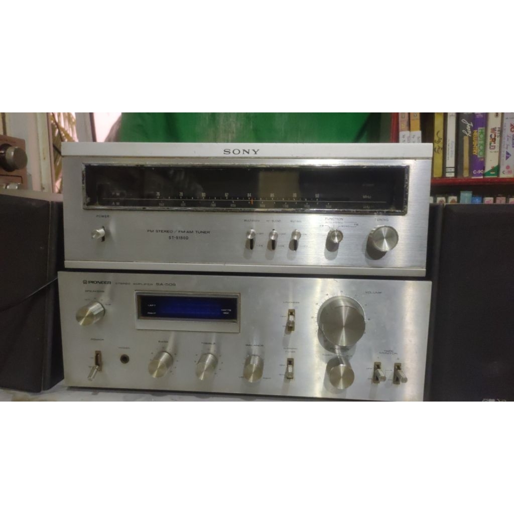 INTREGATED AMPLIFIER PIONEER SA 508 ORYGINAL + tuner sony oryginal