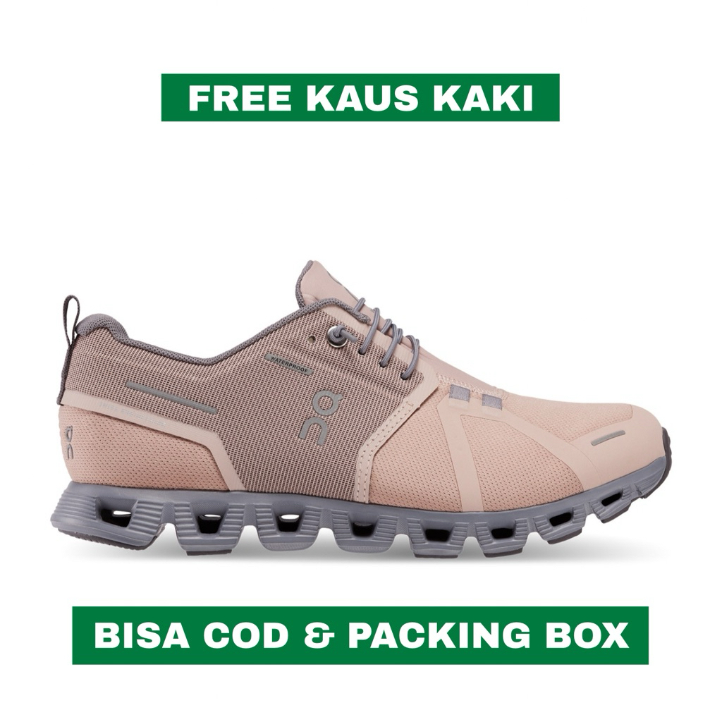 On Running Cloud 5 Waterproof Rose