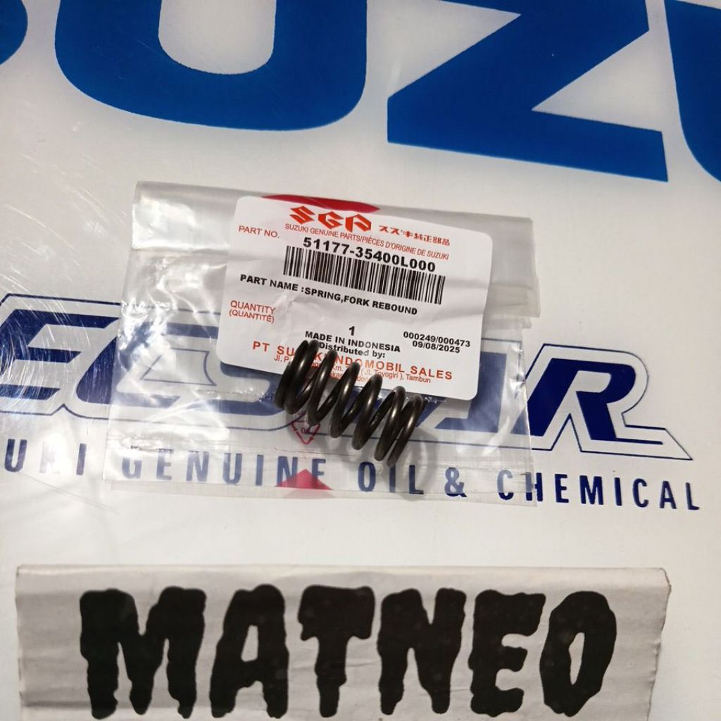 PER SULING SHOCK DEPAN SATRIA FU 150 ASLI SGP 51177-35400L000