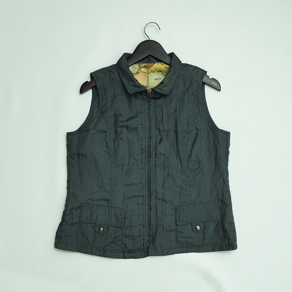 Three-Flora 59x51 Rompi Wanita Olive