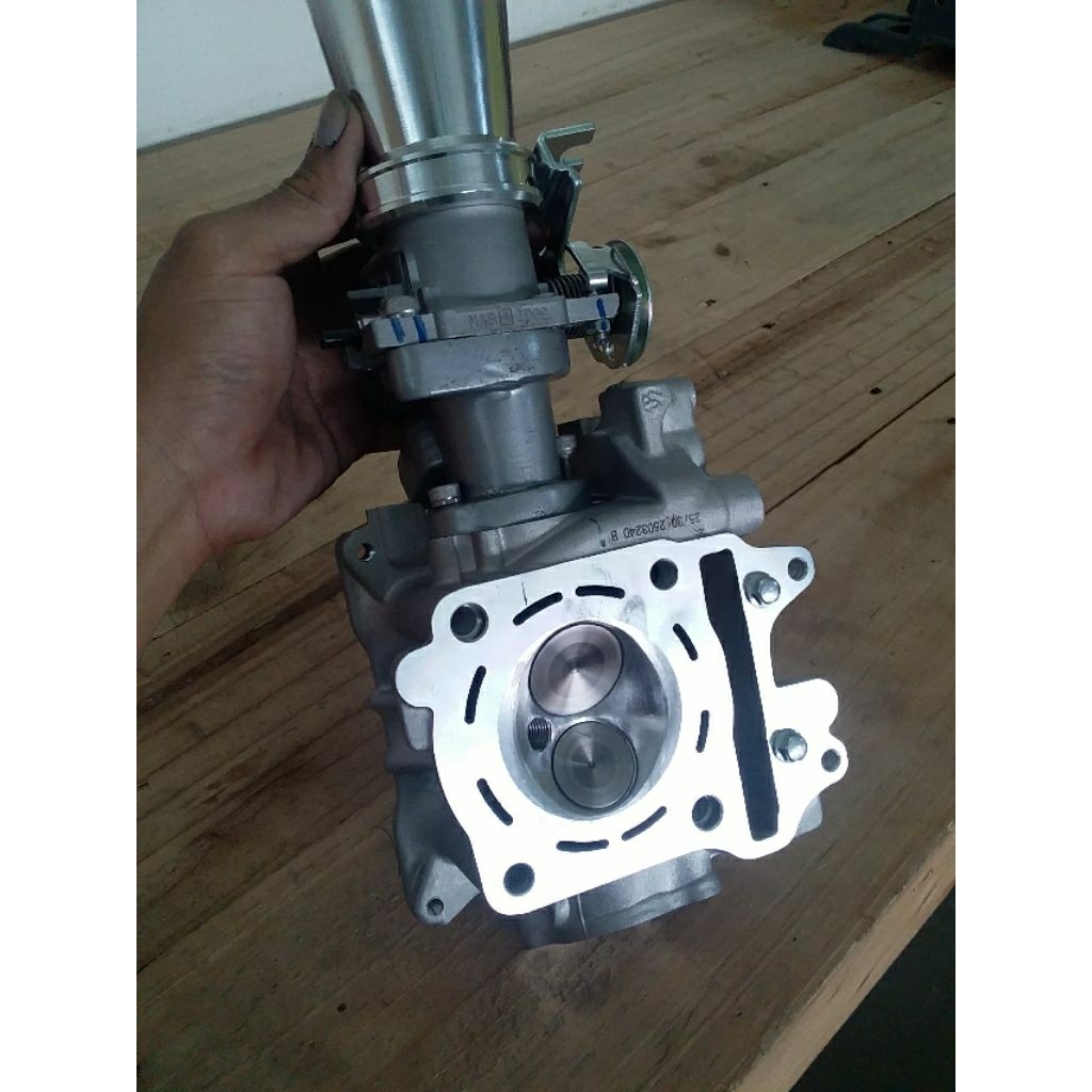 paketaan blok dan piston 59 vario 125 naek ke besic 150