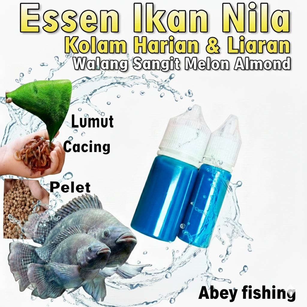 Esen Ikan Nila Liaran Kolam Galatama Ikan Rame Media Lumut Esen Ikan Nila