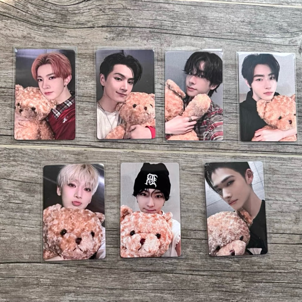 (PREORDER) ENHYPEN ROMANCE UNTOLD YZY R4 TEDDY BEAR PHOTOCARD