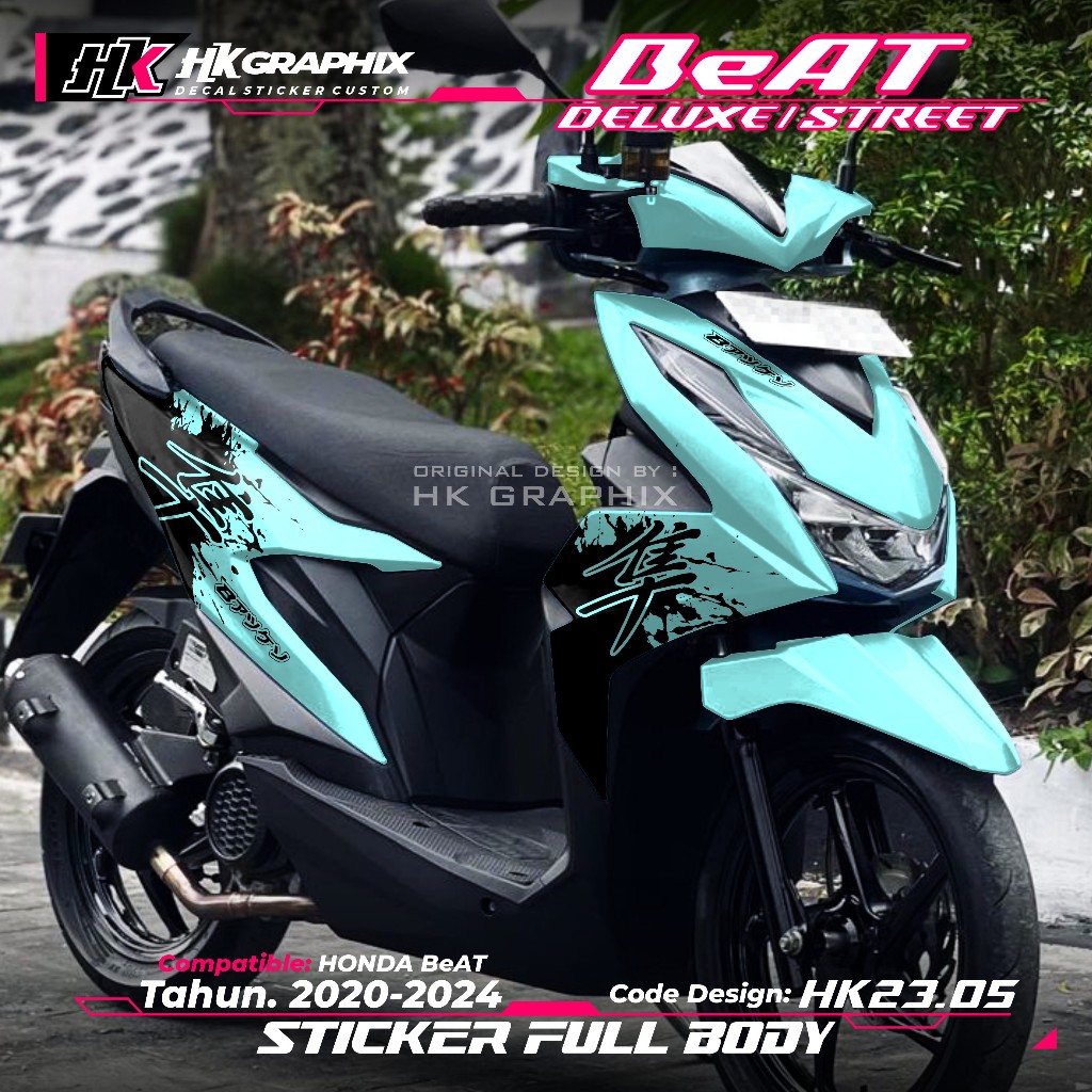 COD Sticker Decal BEAT Deluxe Street Full Body 2020 2021 2022 2023 2024 Sticker Beat Deluxe Desain
