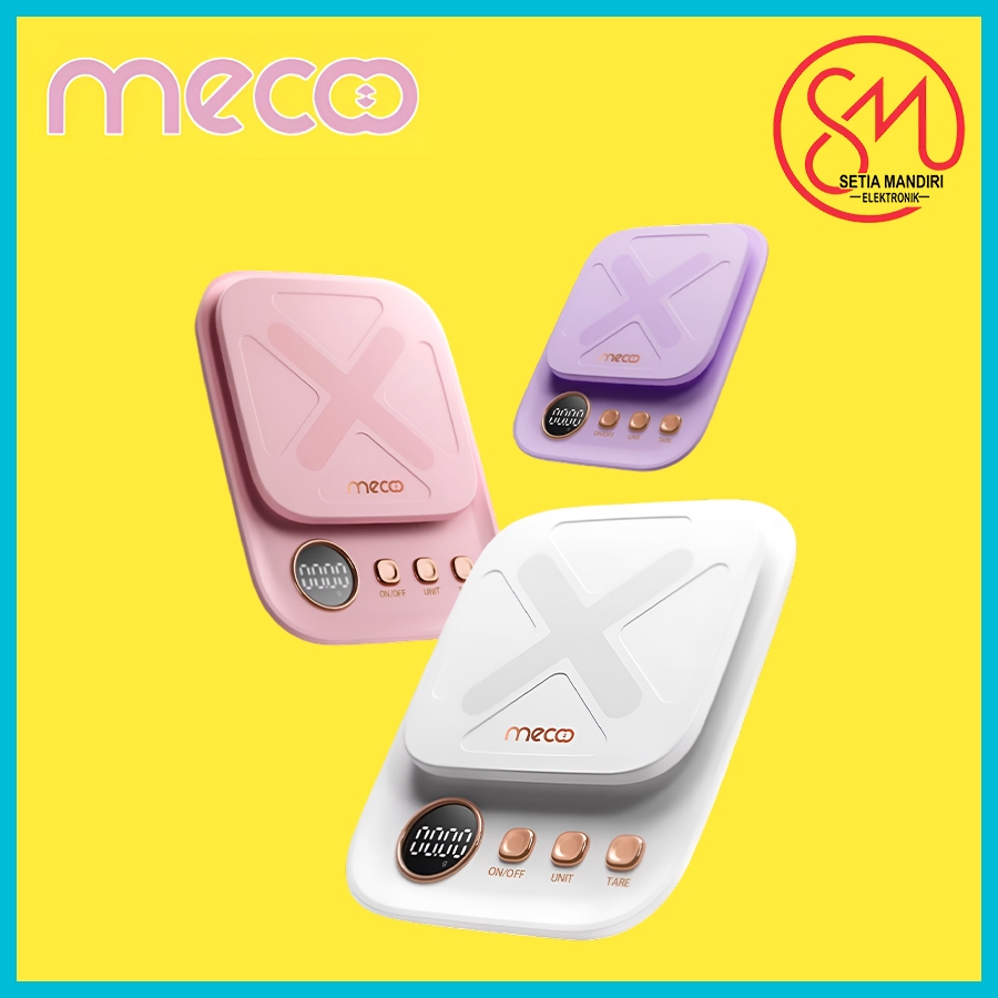 Mecoo Timbangan Dapur Elektronik Baking Versi Isi Ulang 5kg MC8001