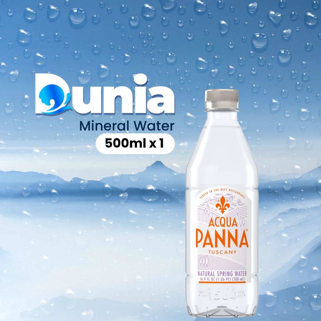 Acqua Panna Natural Mineral Water 500ml PET
