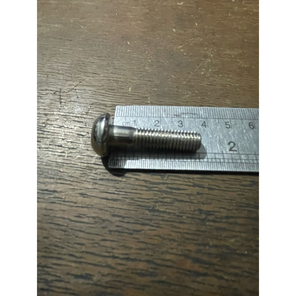 Baut Bintang / Baut Cakram / Baut Chrome M8x35