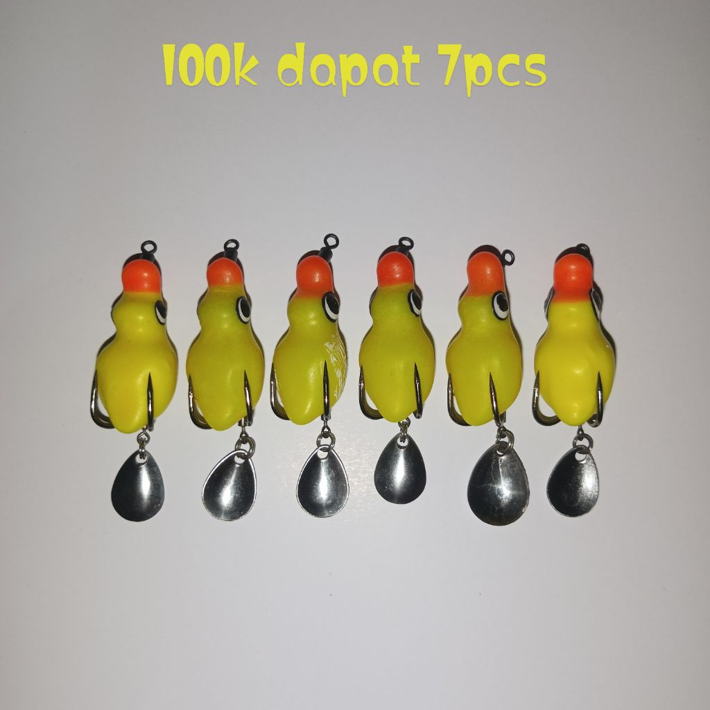 softfrog bebek, umpan casting cocok buat gabusan