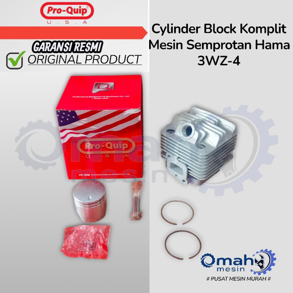 Cylinder Block Assy Mesin Semprot Hama 3WZ4 Merk PRO-QUIP ORIGINAL
