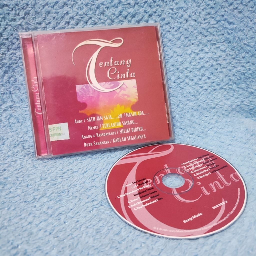 CD Musik Tentang Cinta Audy Memes Anang Ruth Sahanaya Indra Lesmana Vina DLL